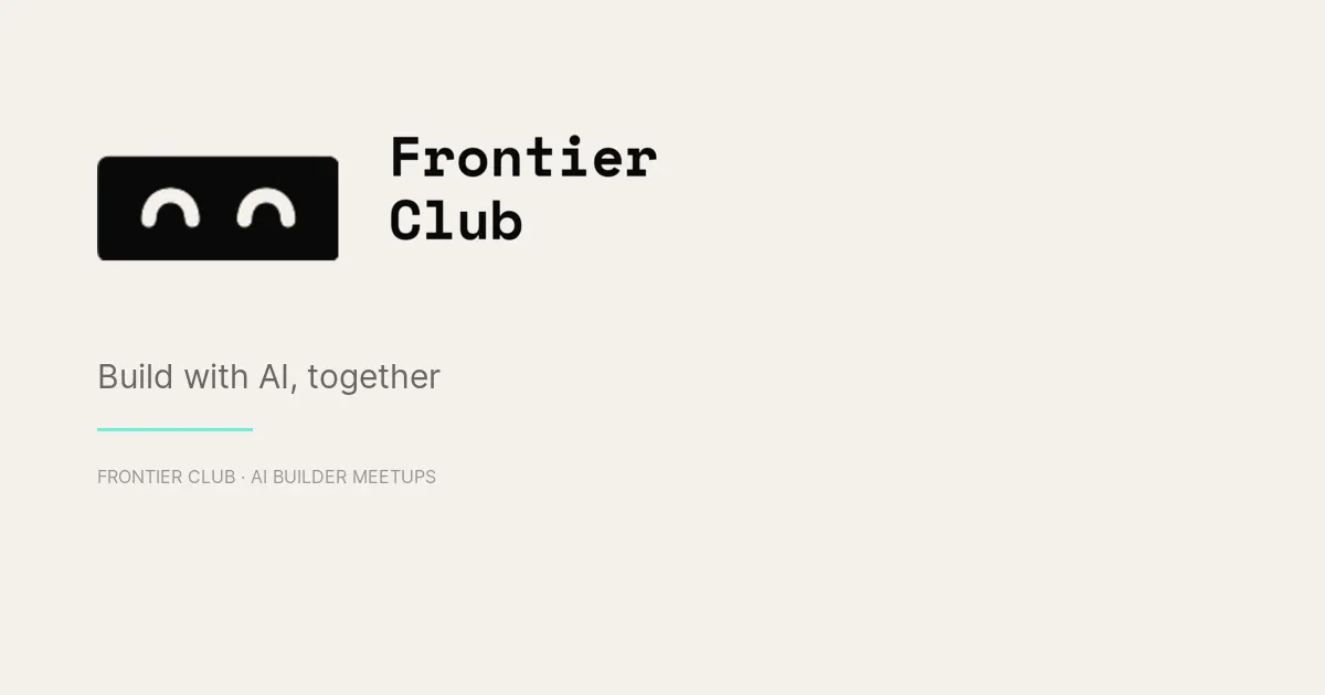 Frontier Events OG — light