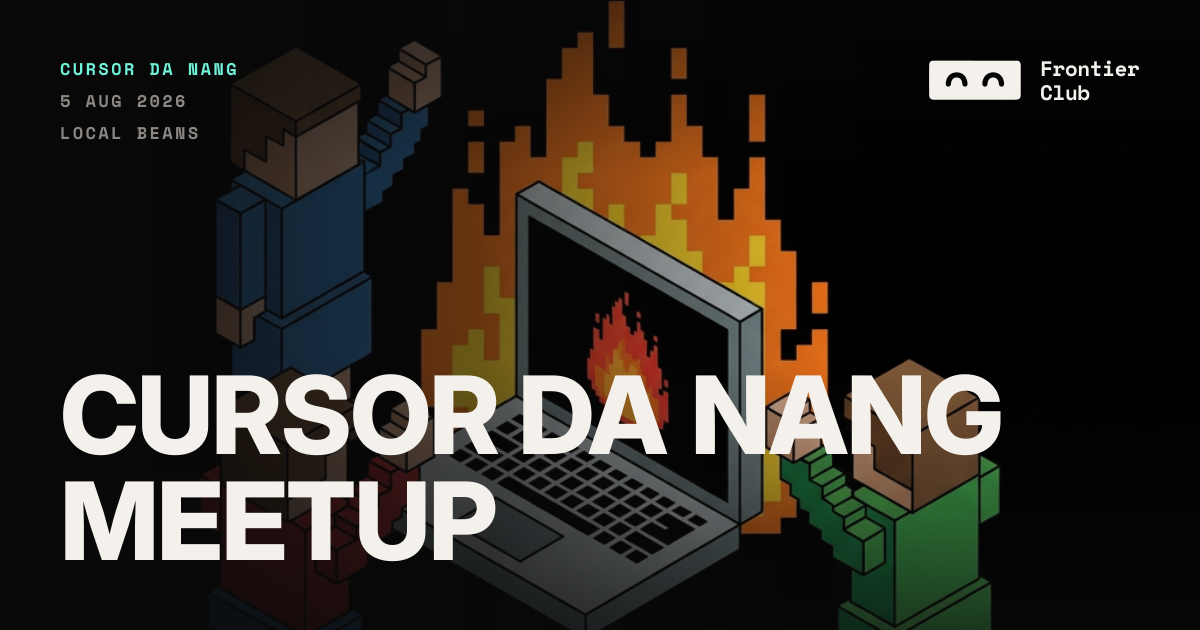 Facebook share card — Cursor Da Nang Meetup