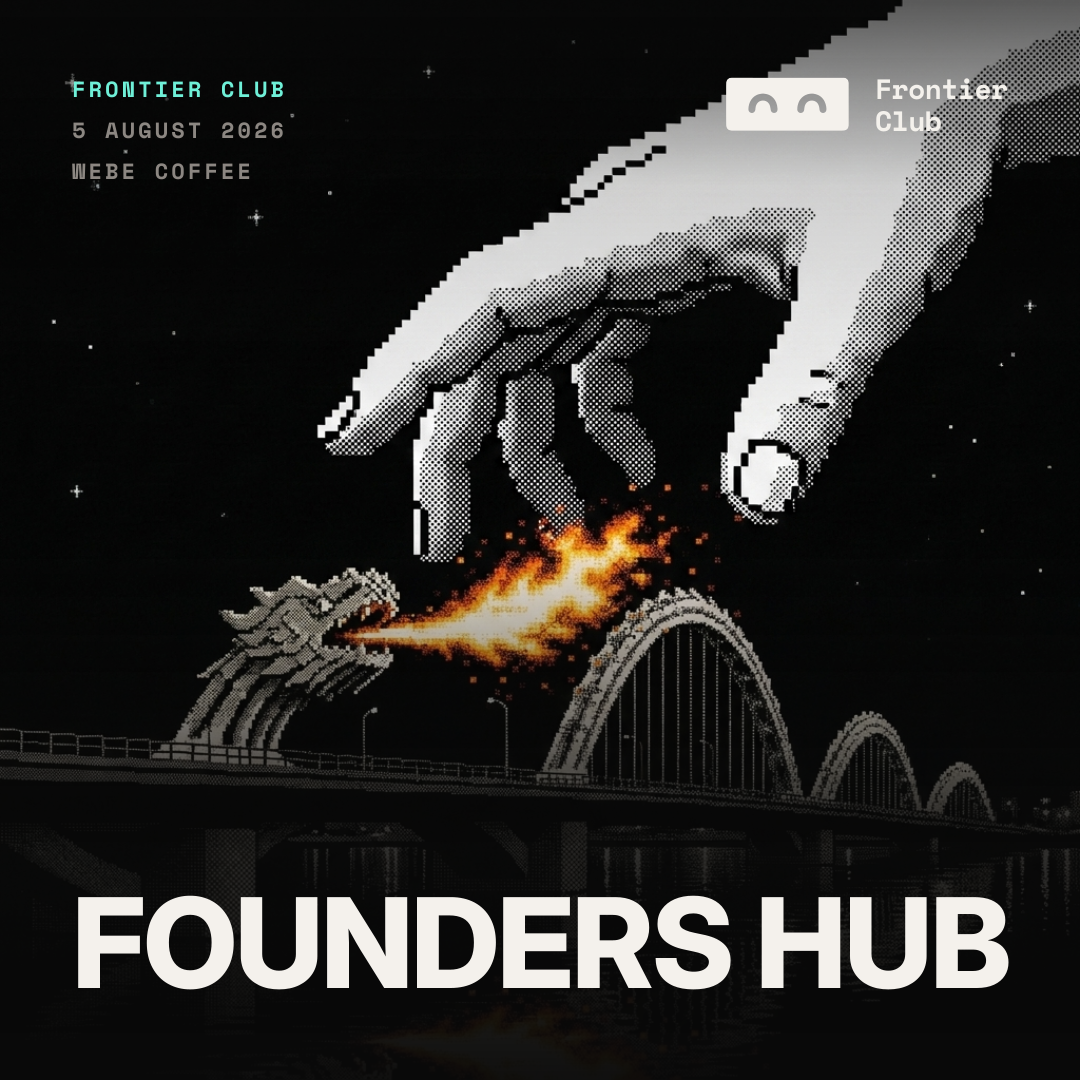 Square share card — Founders Hub by Frontier Club